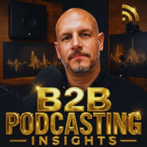 B2B Podcasting Insights - business strategy podcast for founders and brands